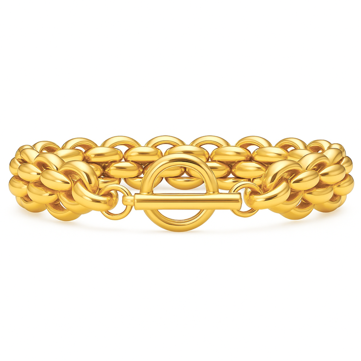 Rosalinda Chunky Chain Toggle Bracelet