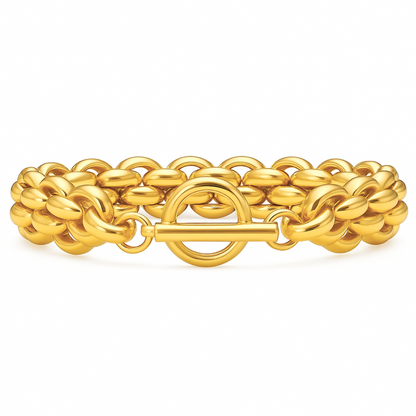 Rosalinda Chunky Chain Toggle Bracelet