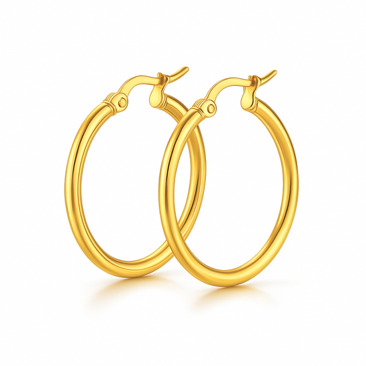 Laurette Medium Hoop Earring
