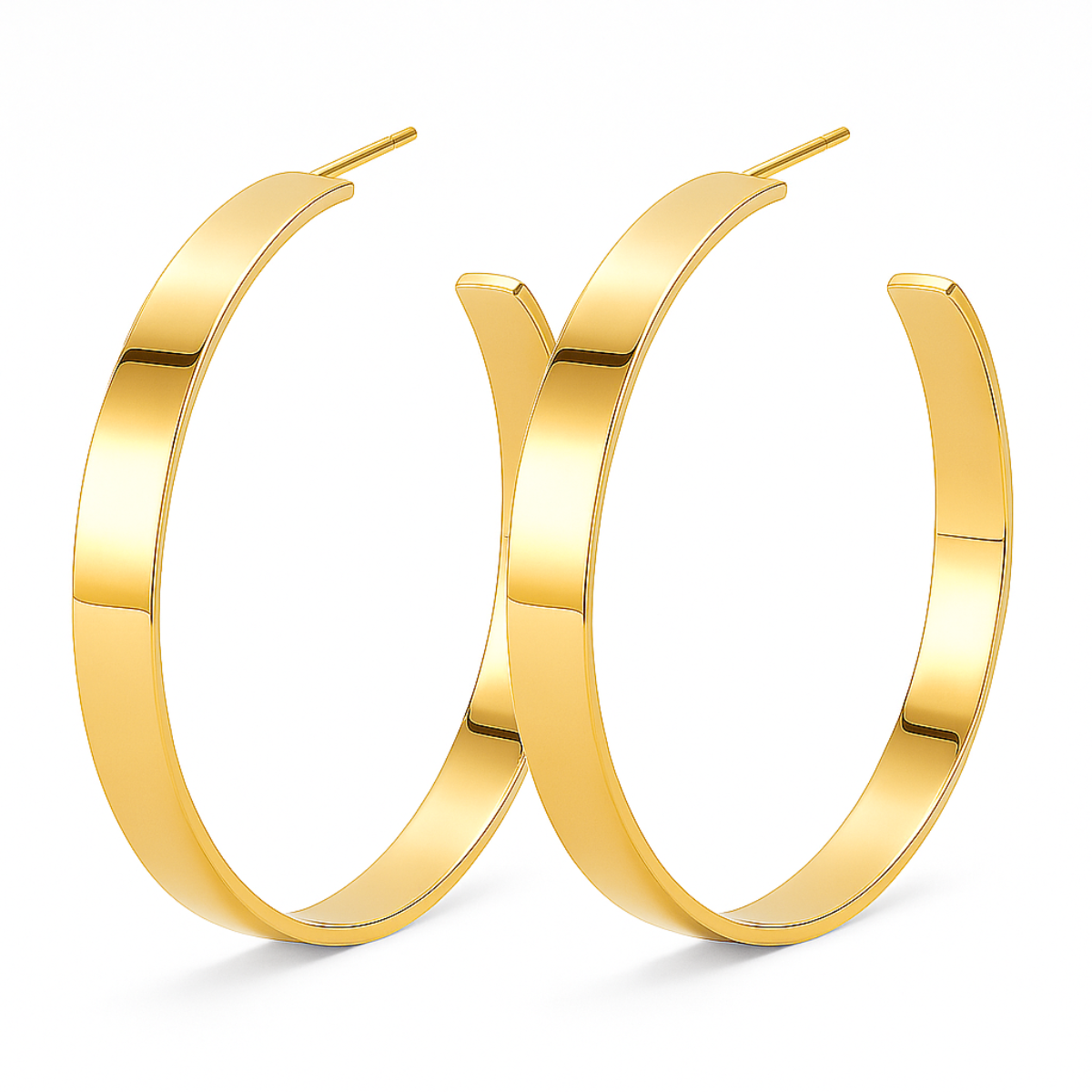 Perry Large Hoop Earring