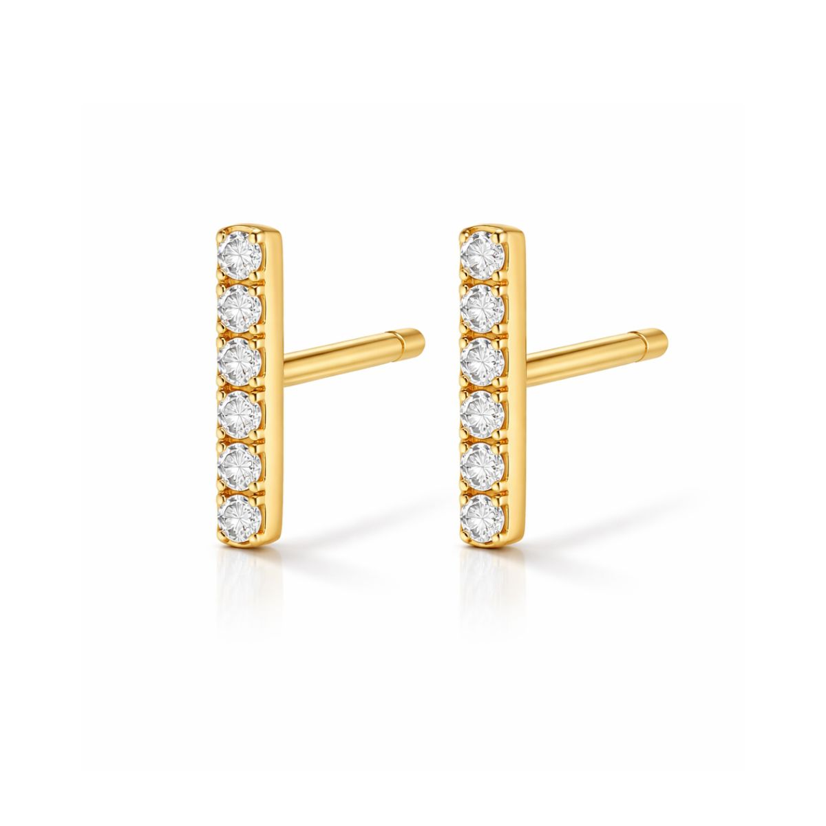 Kiki Bar Stud Earrings