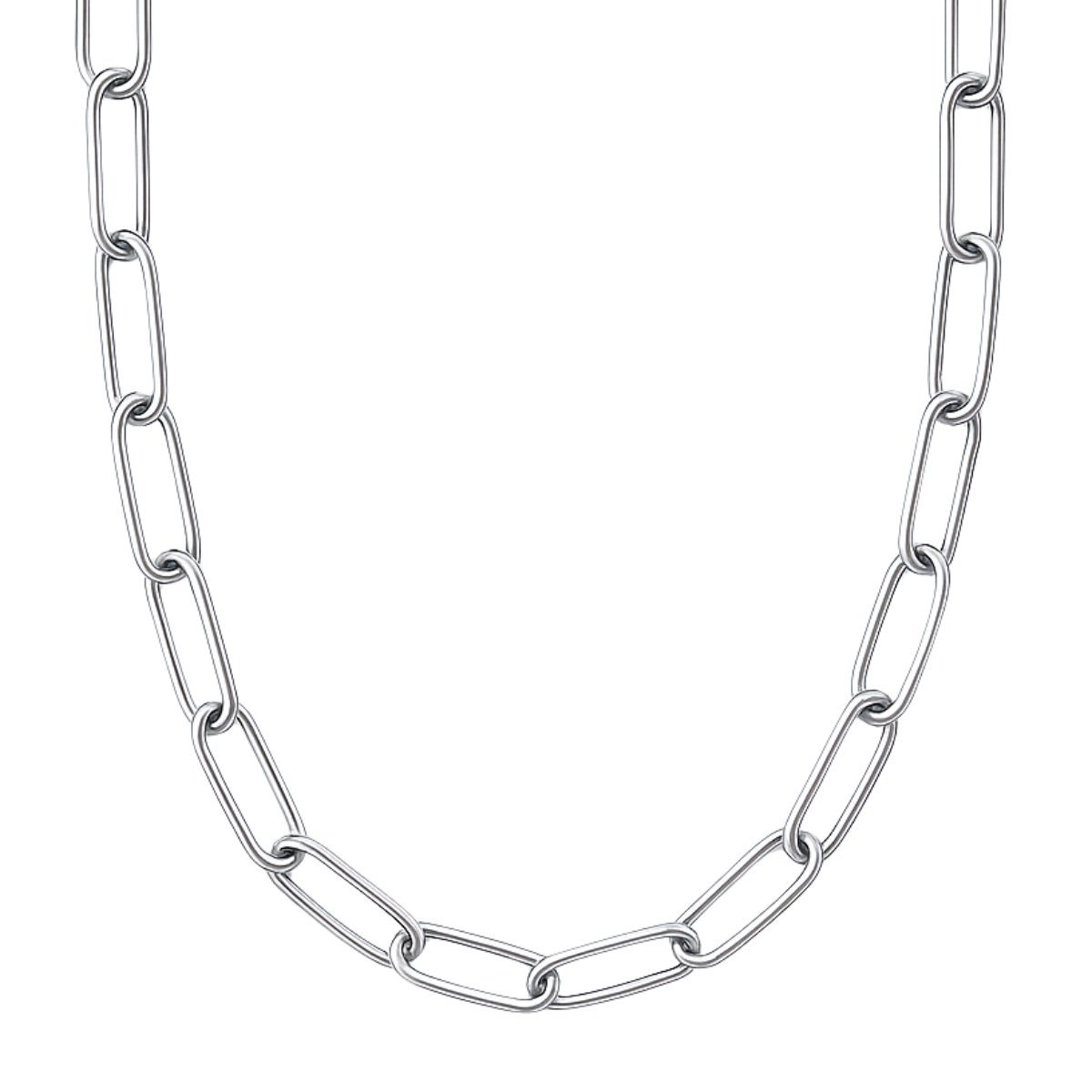 Carla Paper Clip Chain Necklace