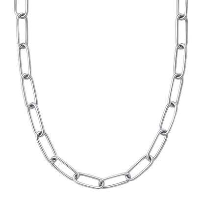 Carla Paper Clip Chain Necklace