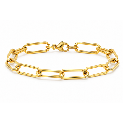 Carla Paperclip Chain Bracelet