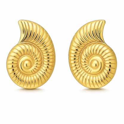Vittoria Oversized Shell Earring