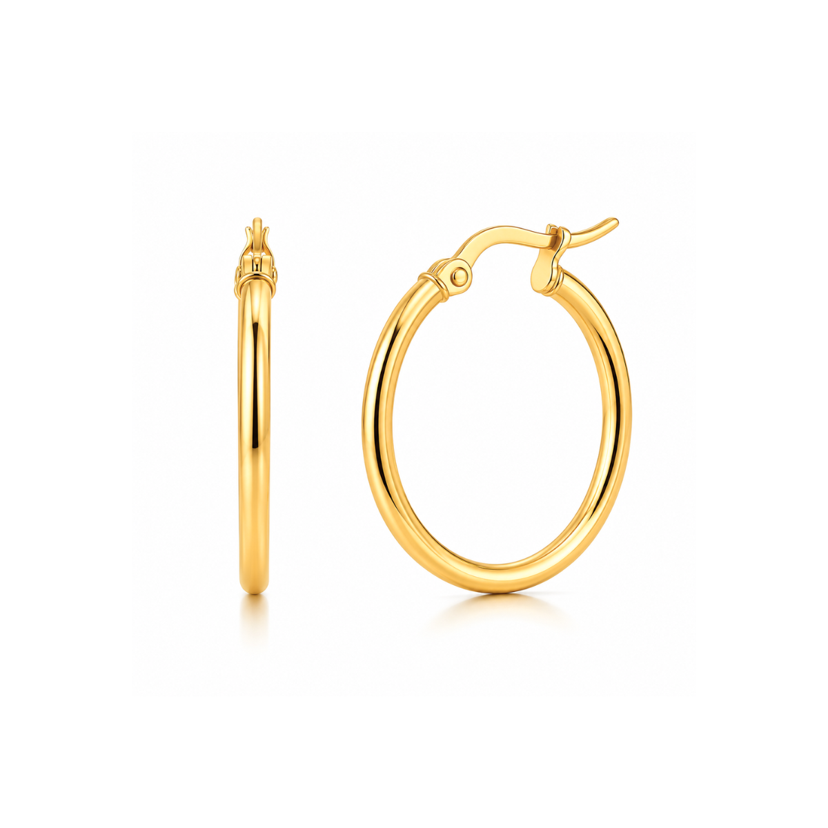 Laurette Medium Hoop Earring