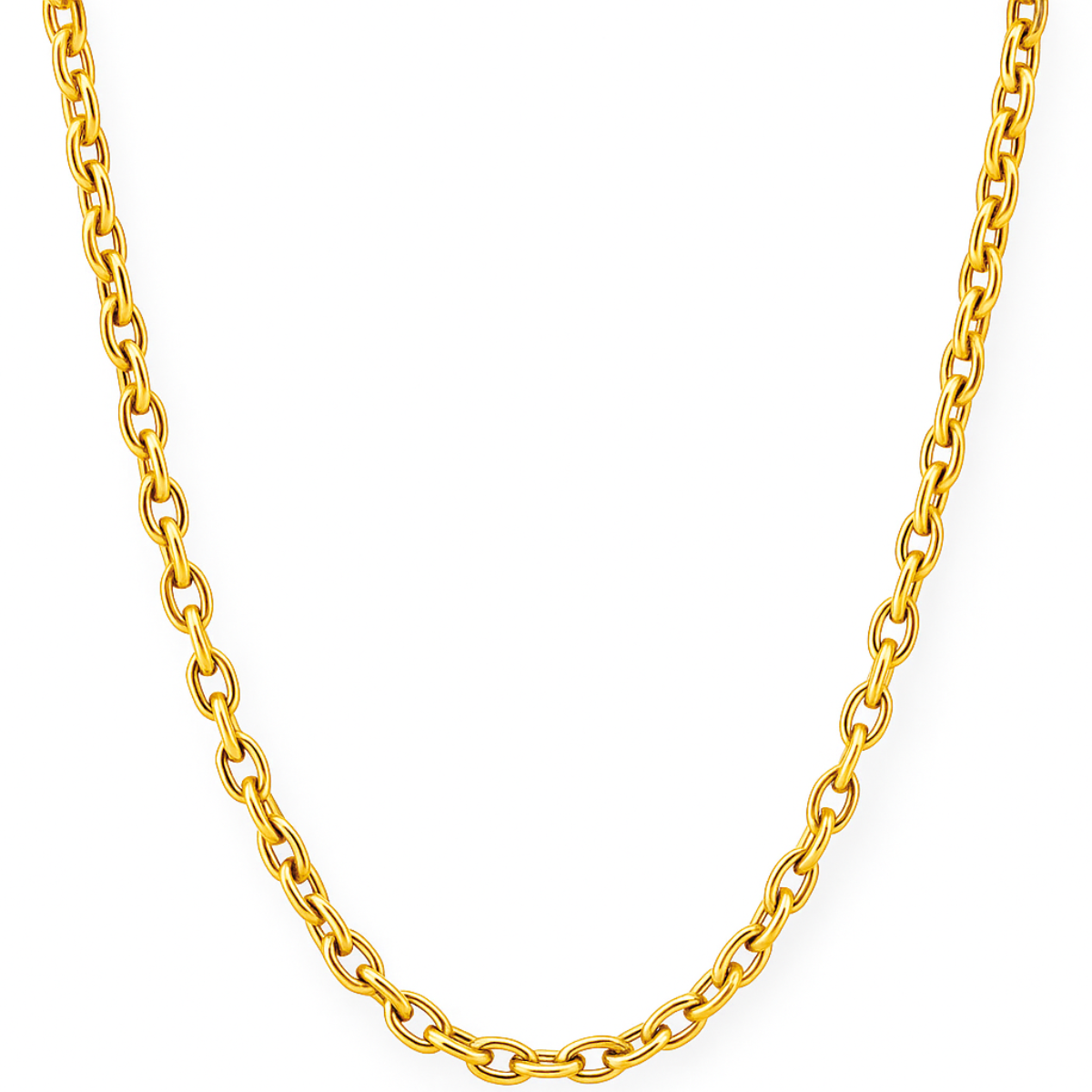 Eliza Rolo Chain Necklace