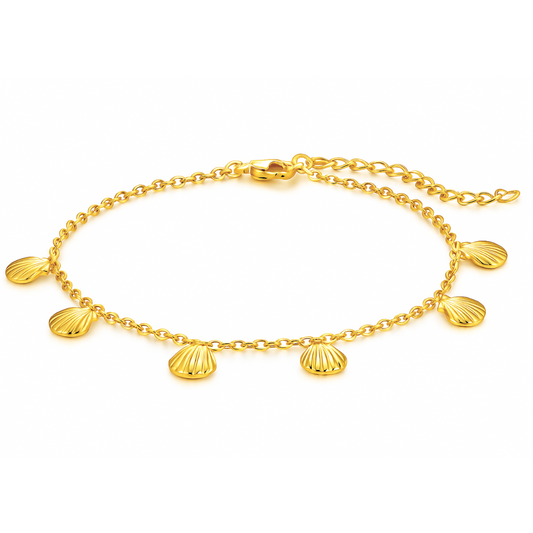 Regina Shell Anklet