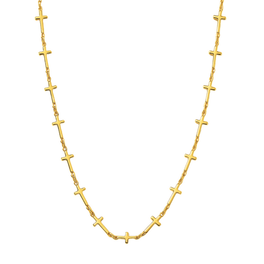 Kennedy Cross Chain Necklace
