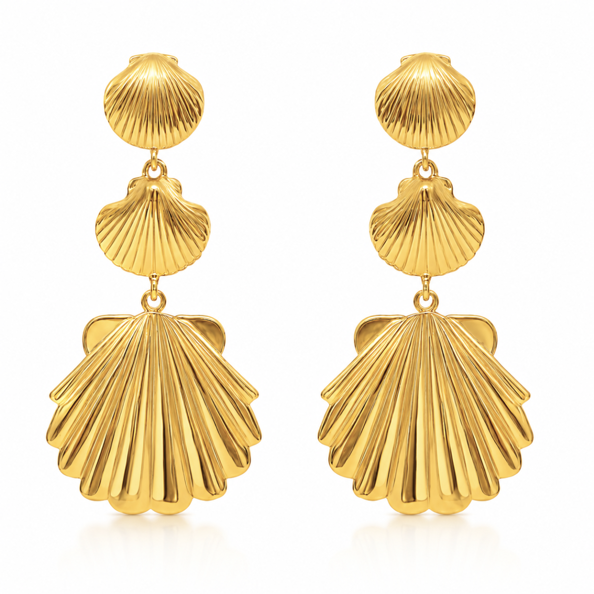 Calista Shell Drop Earring