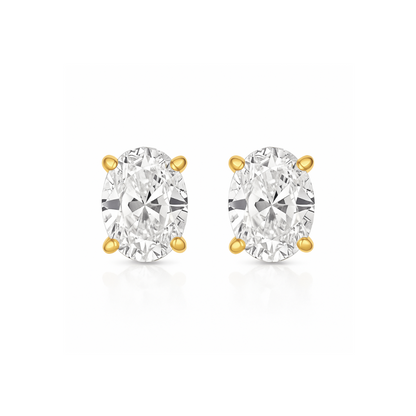 Mylah Oval Stud Earring