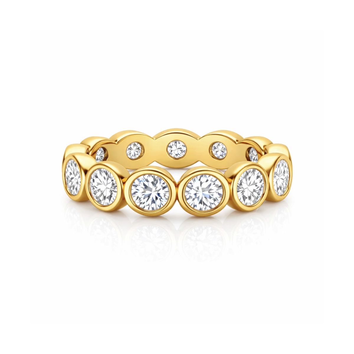 Maude Bezel Eternity Ring