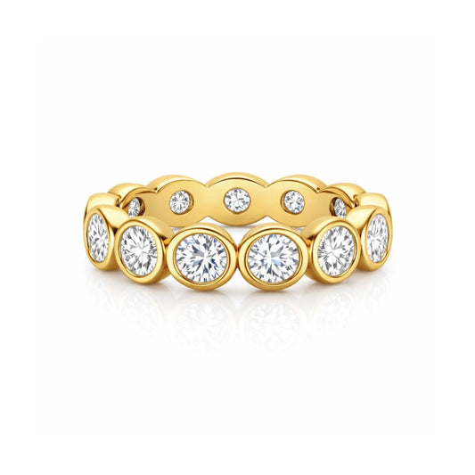 Maude Bezel Eternity Ring