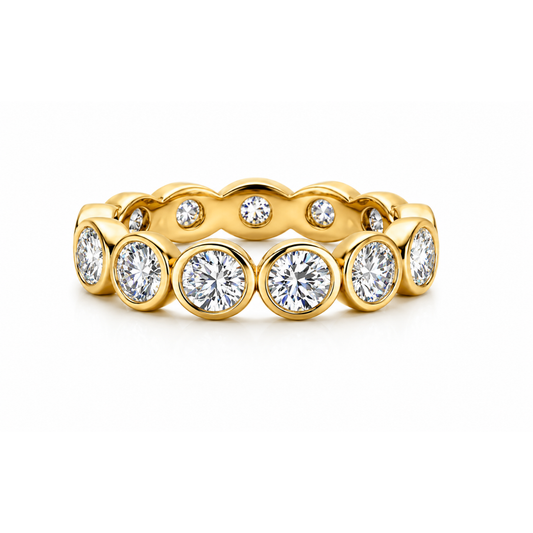 Maude Bezel Eternity Ring