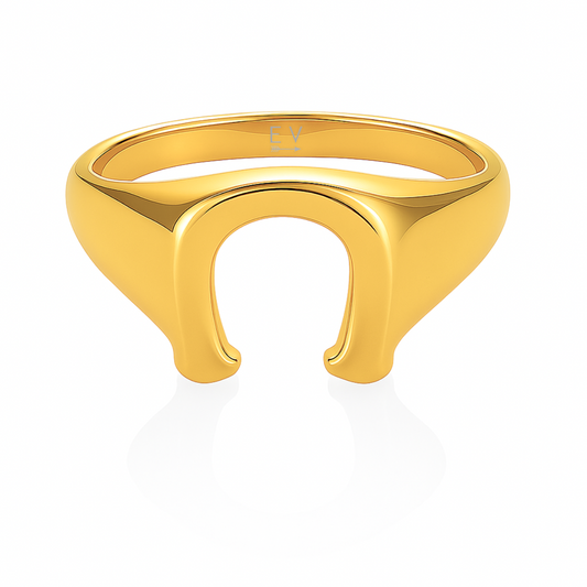 Chance Horseshoe Ring