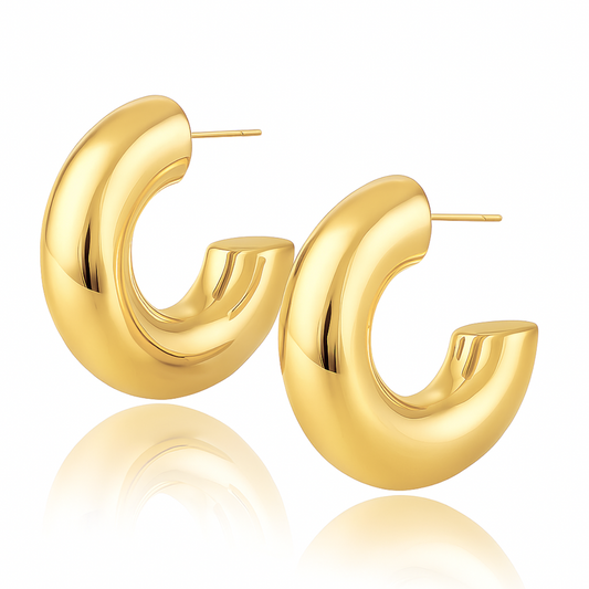 Marisol Tube Hoop Earring