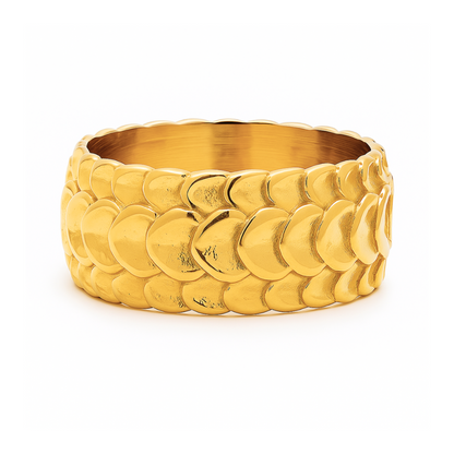 Charlize Fish Scale Ring
