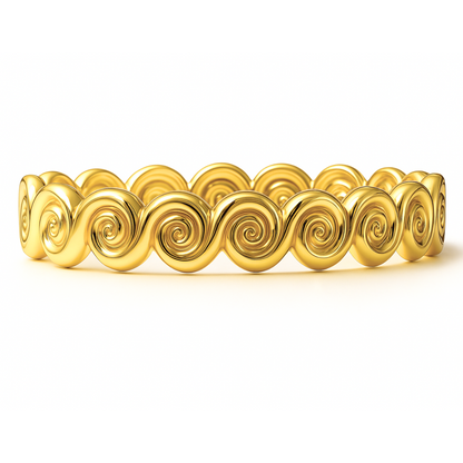 Chrishell Shell Bangle Bracelet