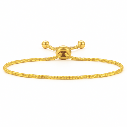 Lourdes Round Snake Chain Bracelet