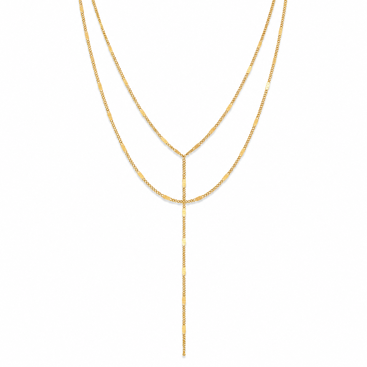 Camilla Dainty Lariat Chain Necklace