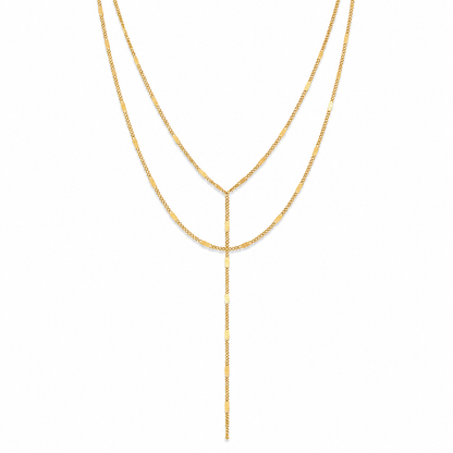 Camilla Dainty Lariat Chain Necklace