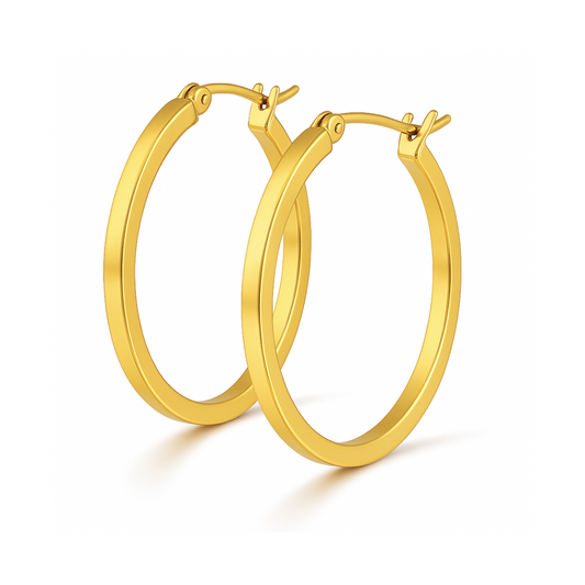 Ilavia Medium Hoop Earring