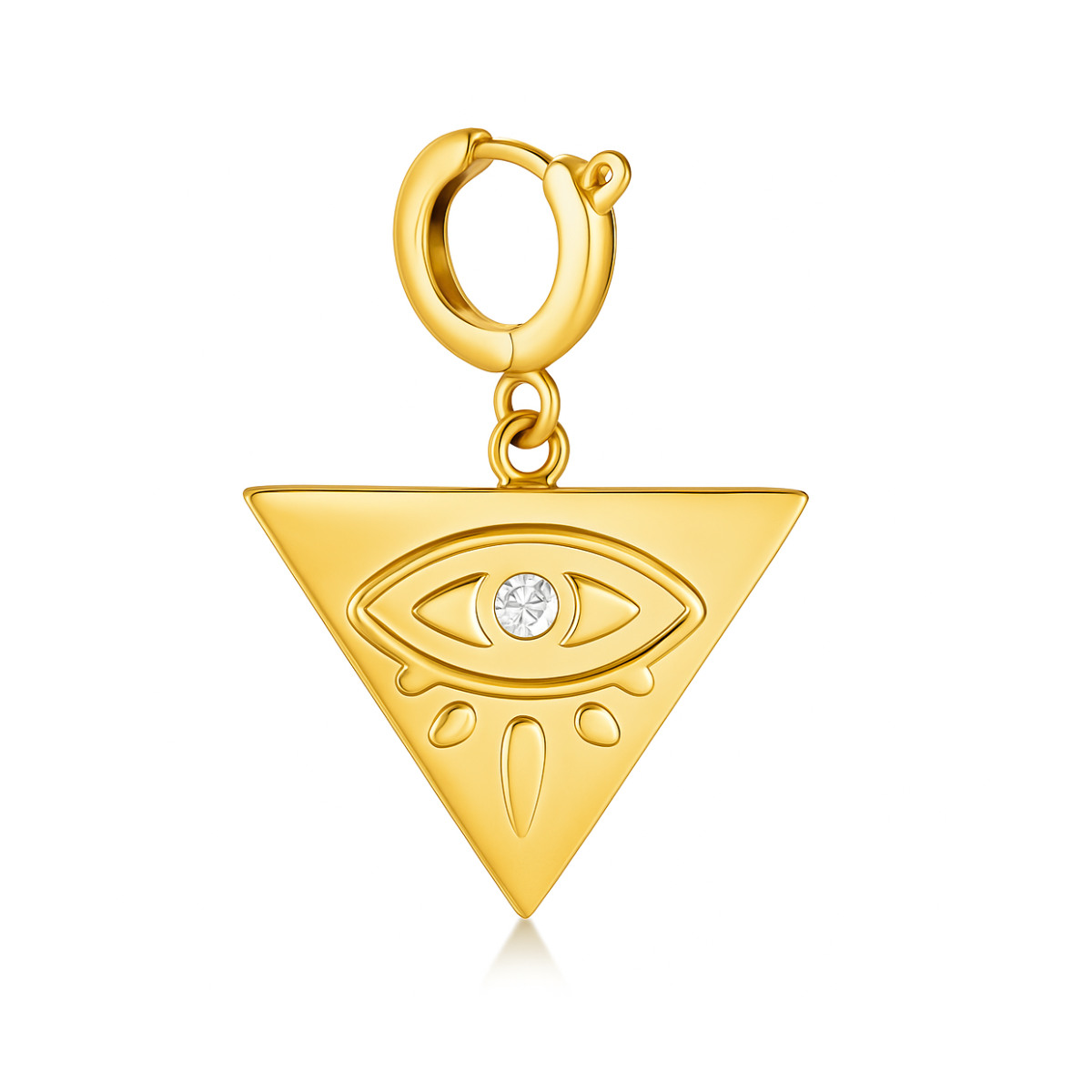 Lucy Geometric Evil Eye Charm