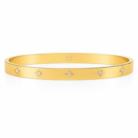 Coda North Star Bangle Bracelet