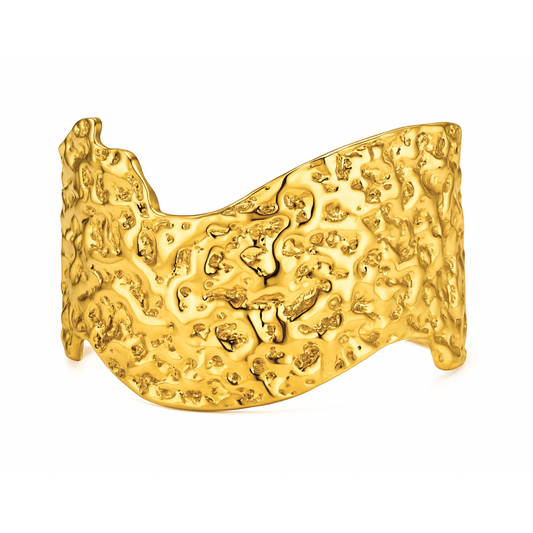 Tabitha Hammered Cuff Bracelet