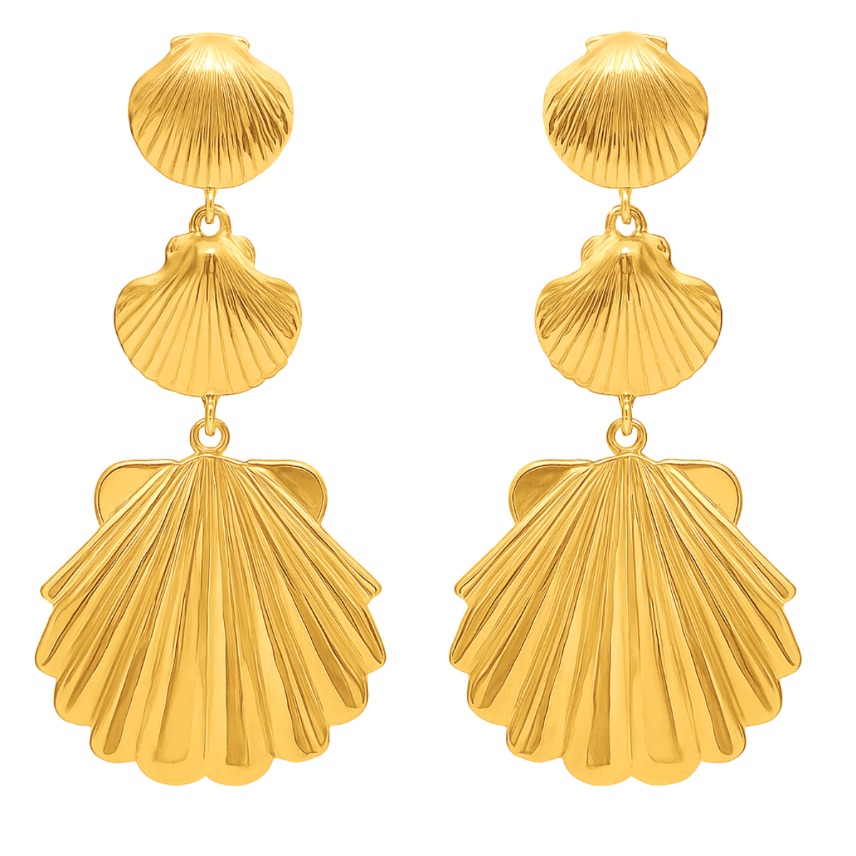 Calista Shell Drop Earring