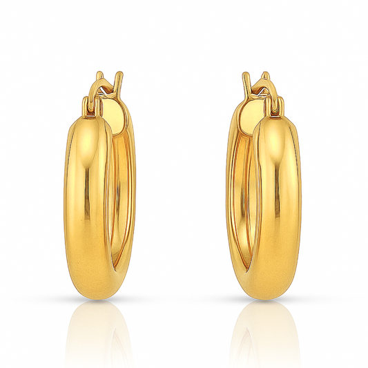 Zelda Medium Hoop Earring