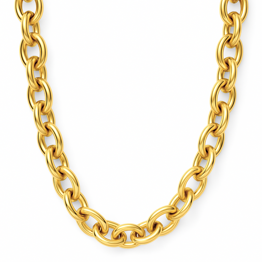 Nellie Rolo Chain Necklace