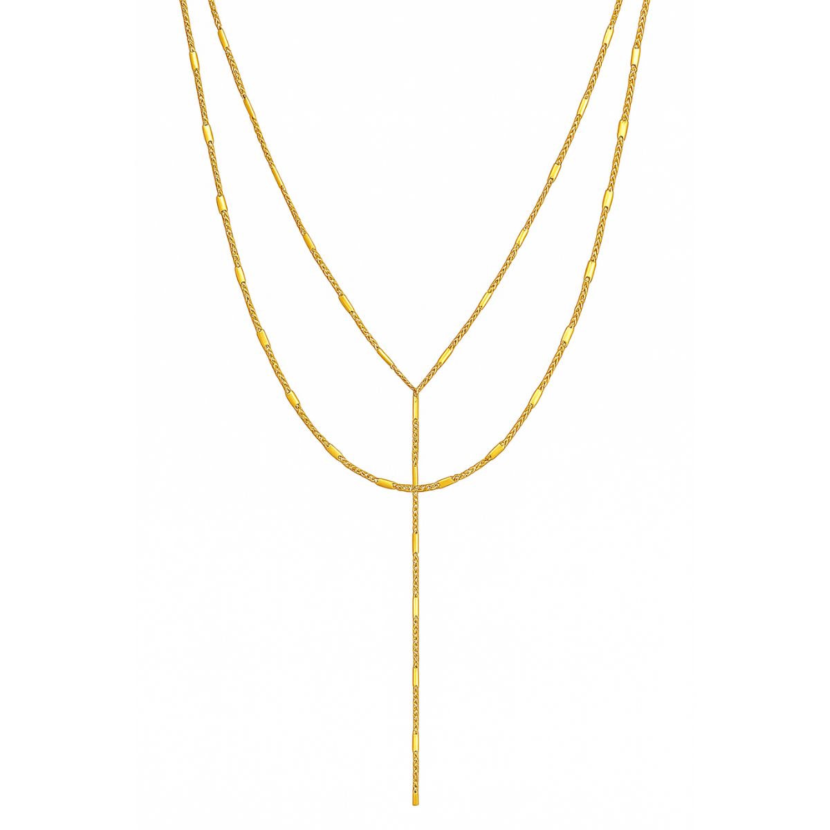 Camilla Dainty Lariat Chain Necklace