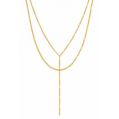 Camilla Dainty Lariat Chain Necklace