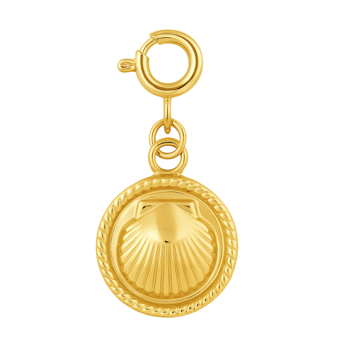 Lily Shell Charm