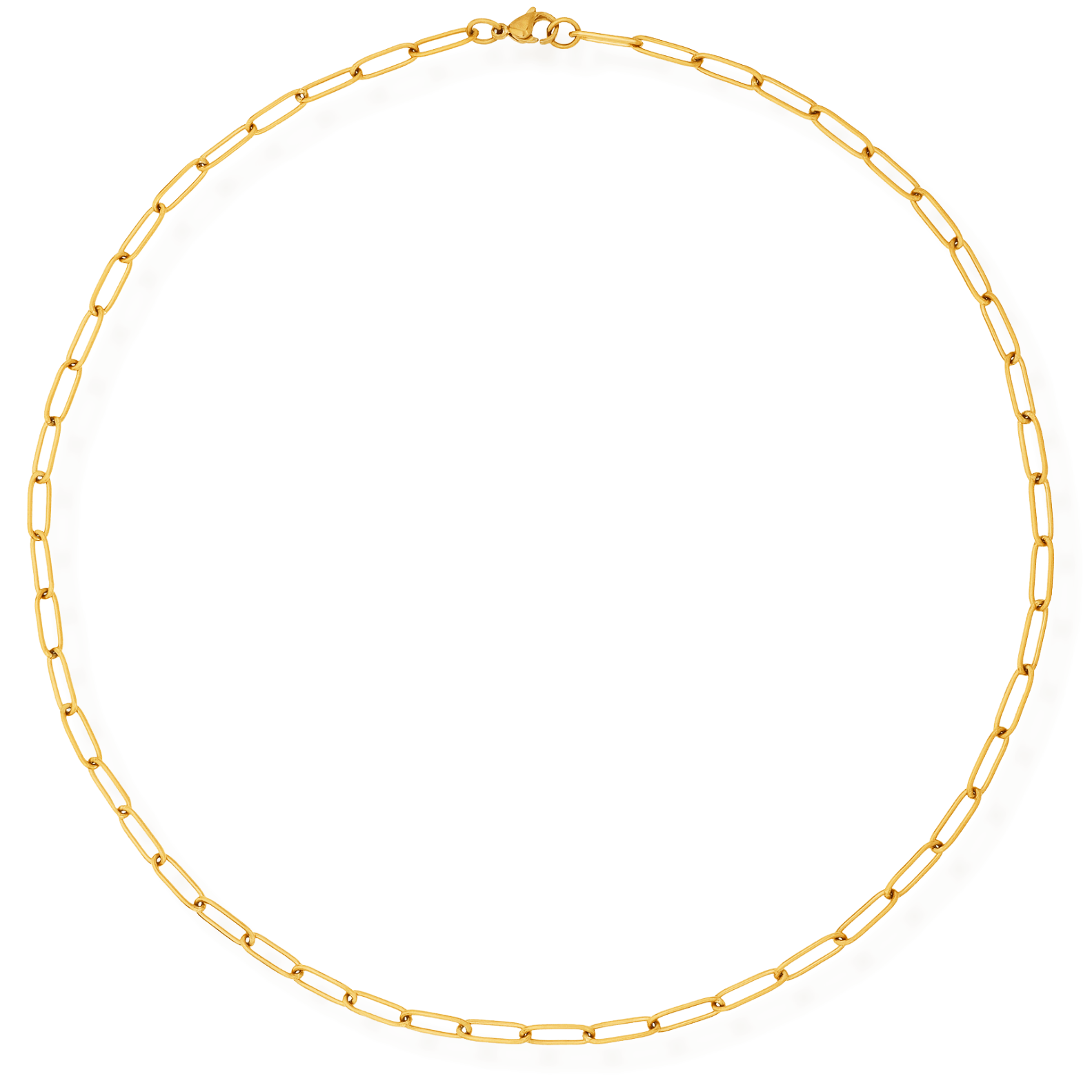 Ellie Vail Jayden Paper Clip Chain Necklace