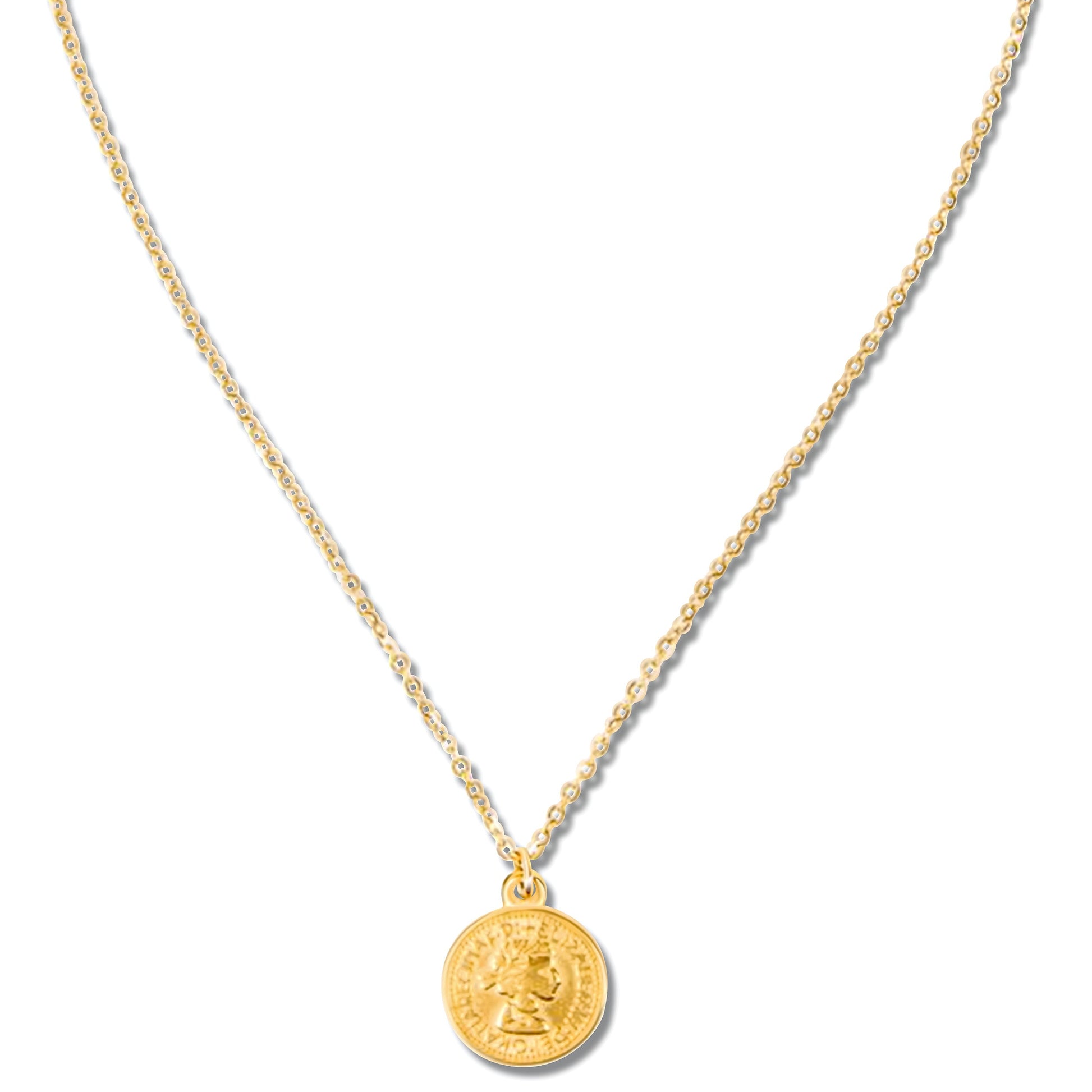 Ellie Vail Vida Coin Pendant Necklace