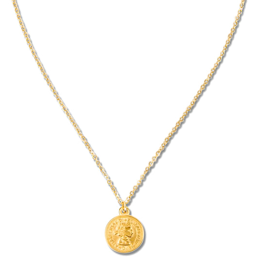 Ellie Vail Vida Coin Pendant Necklace