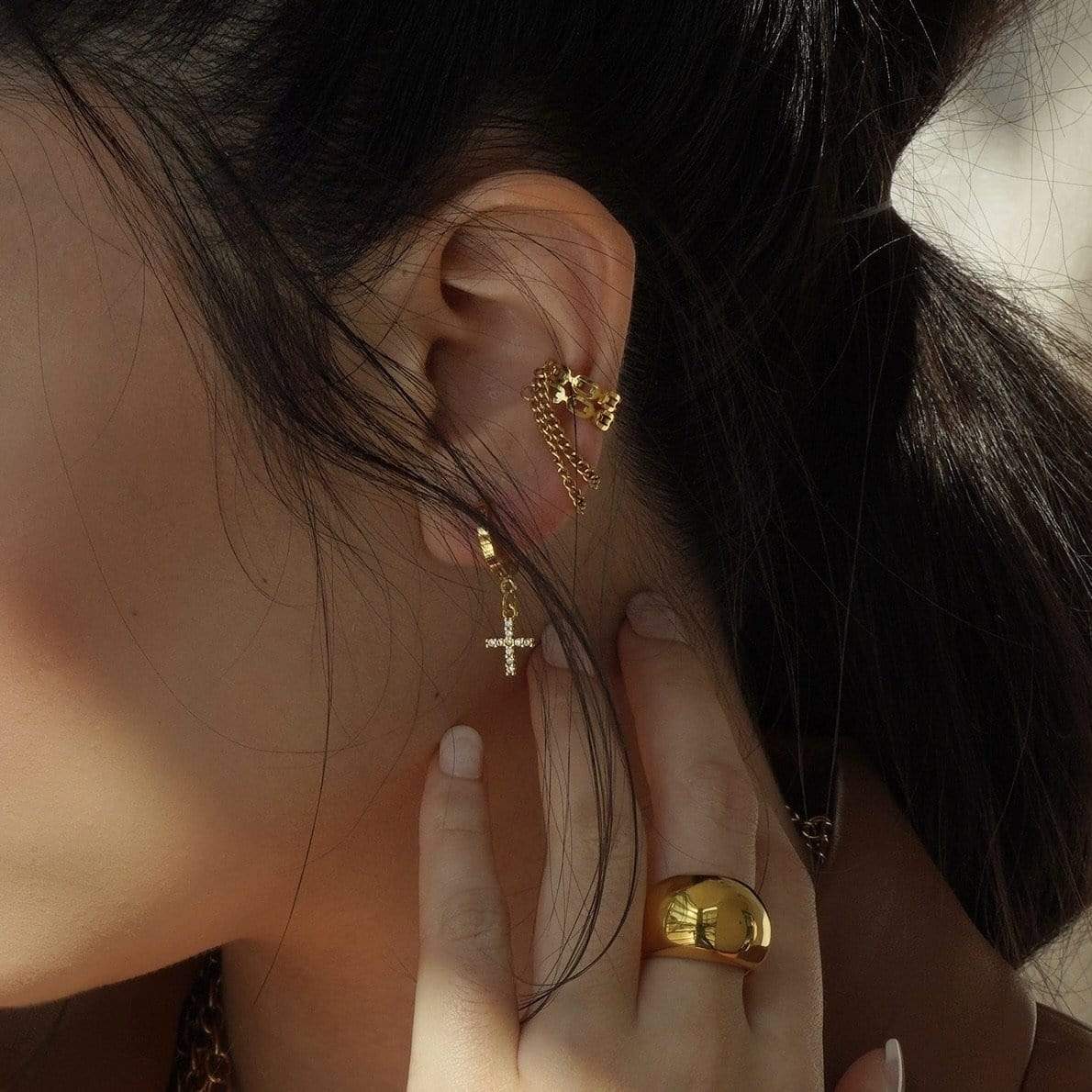 Billy Chain Ear Cuff