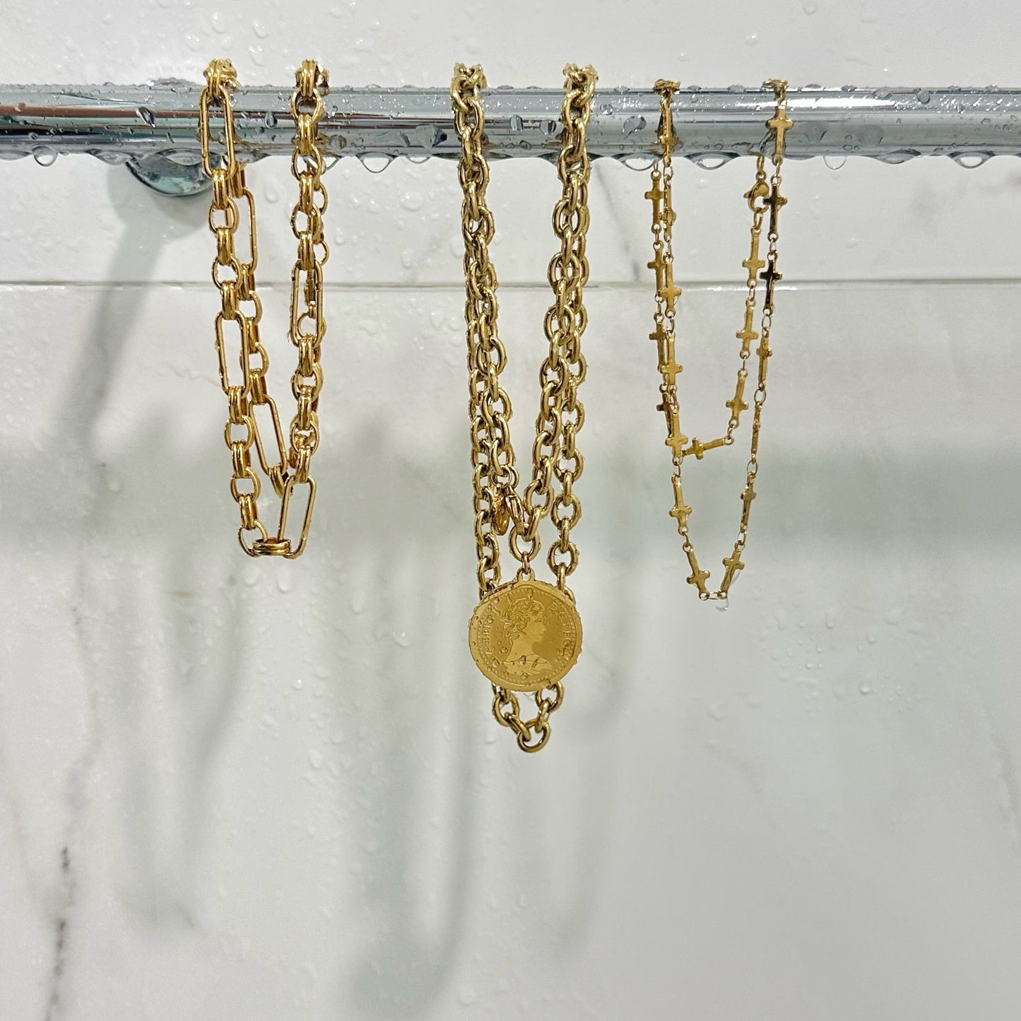 Kennedy Cross Chain Necklace