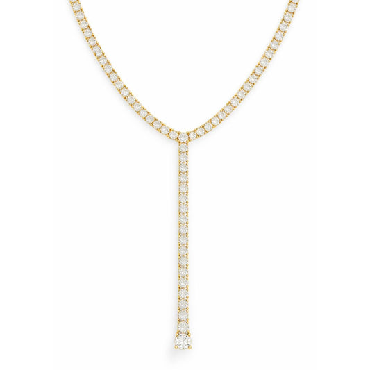 Jahzara Tennis Lariat Necklace
