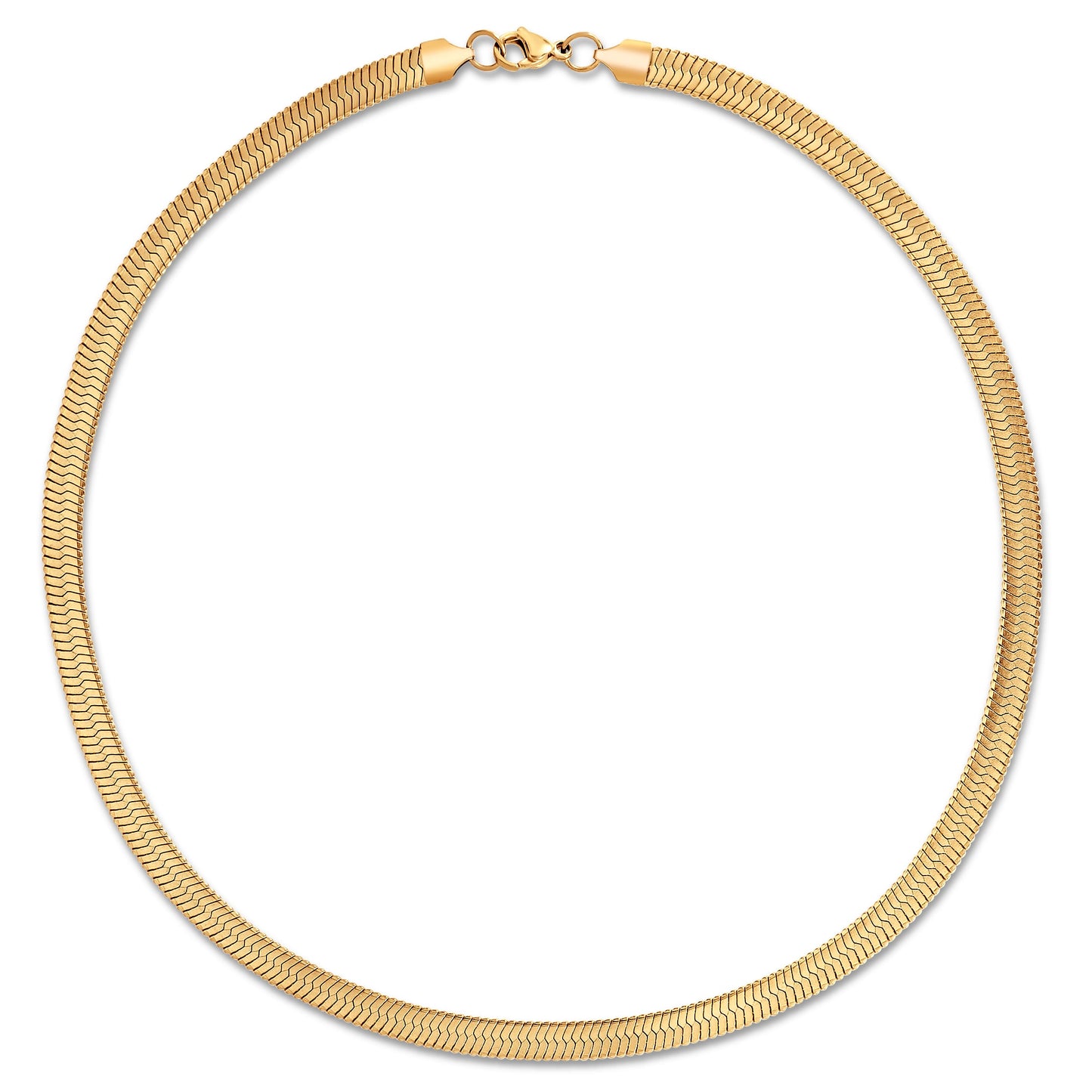 Ellie Vail Paola Herringbone Chain Necklace