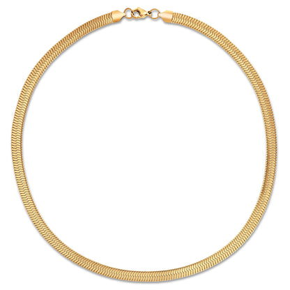 Ellie Vail Paola Herringbone Chain Necklace